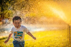 kid playing